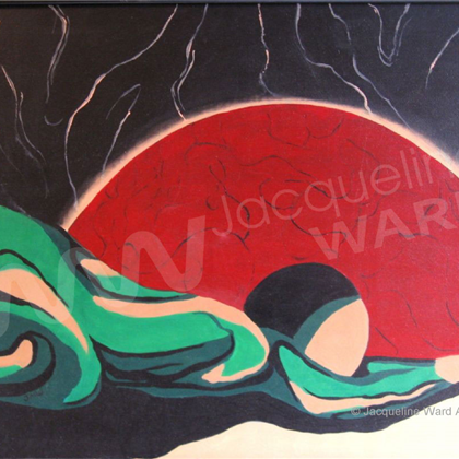 The Supplication 24"x30" Acrylic on Board